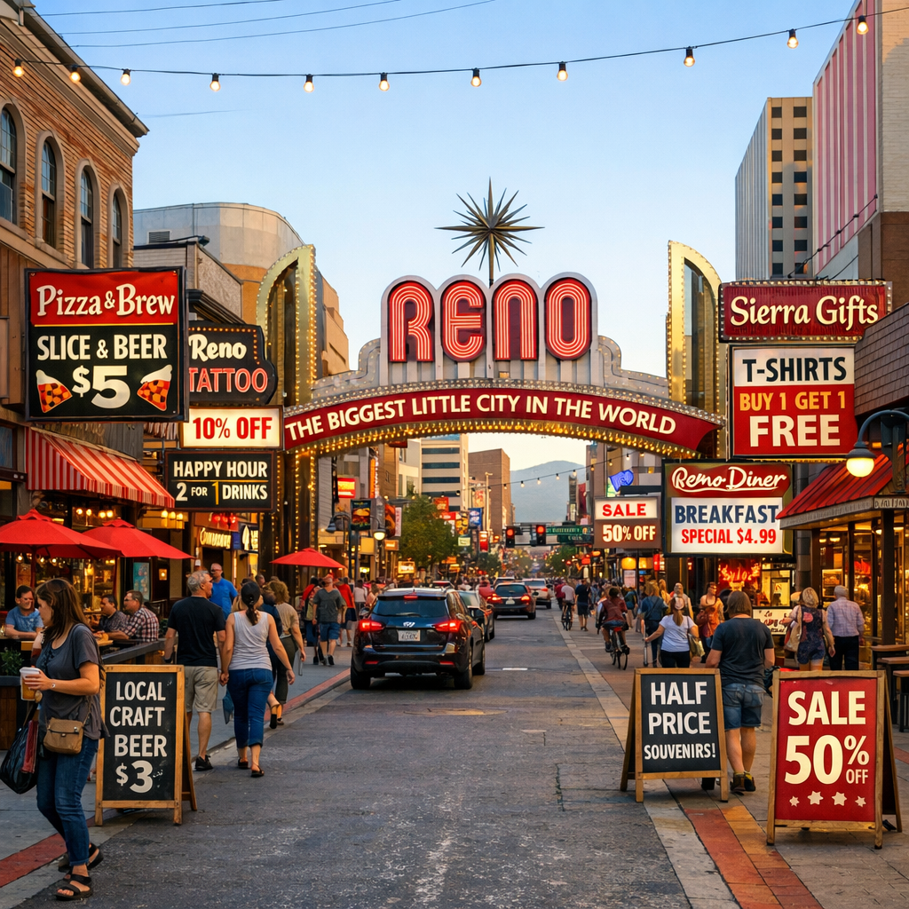 Exclusive Deals and Discounts from Reno’s Local Businesses